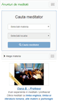 Mobile Screenshot of anunturi-meditatii.ro